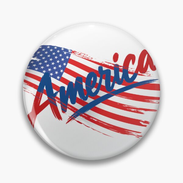 Item preview, America Flag Typography Design designed and sold by Pencil & Pixel.