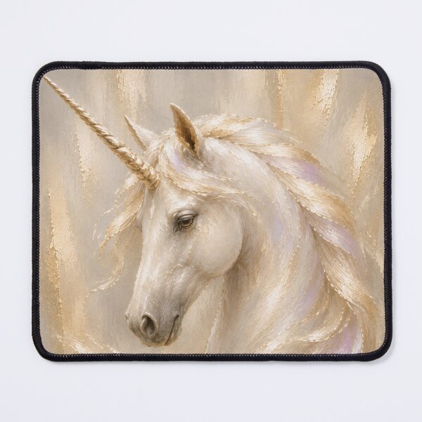 Item preview, Ethereal Unicorn in Golden Light designed and sold by aurelixagency.