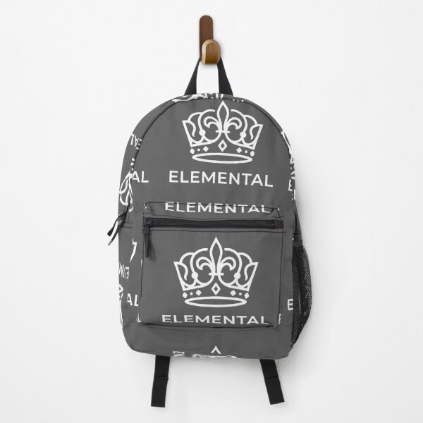 Item preview, ELEMENTAL Royal Crown Logo – Minimalist Design & Streetwear - white designed and sold by Dan's.