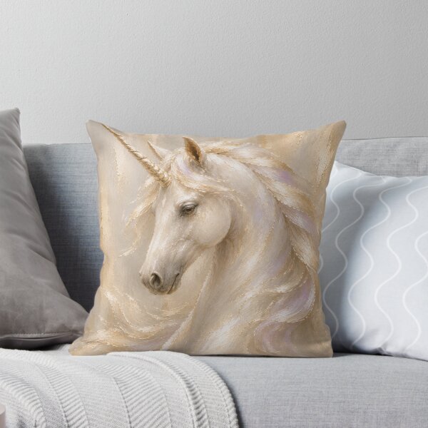 Item preview, Ethereal Unicorn in Golden Light designed and sold by aurelixagency.