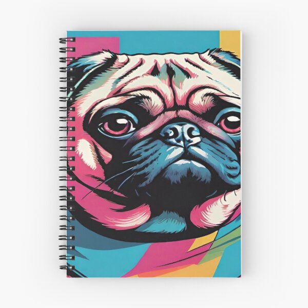 Item preview, Retro Pug designed and sold by DreamistStore.