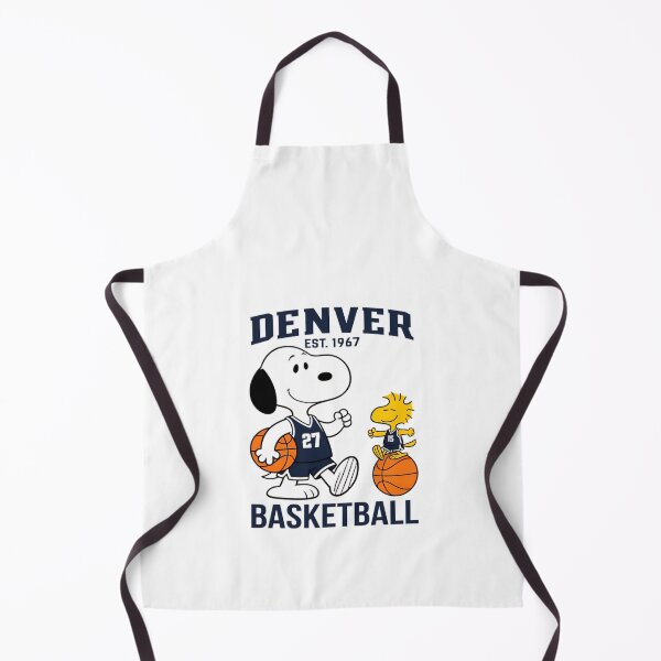 Artikelvorschau, Snoopy & Woodstock Denver Nuggets Retro-Basketballset B0008 entworfen und verkauft von jacqueliSne.