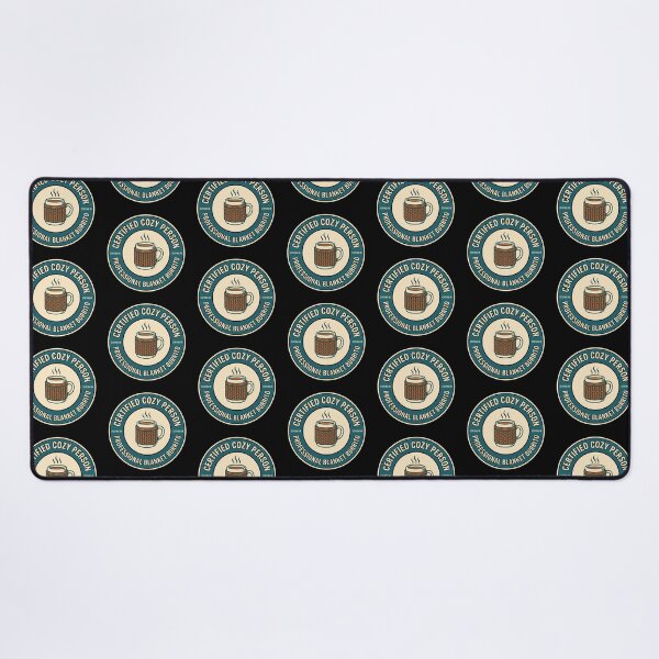 Item preview, Certified Cozy Person Blanket Burrito Vintage Badge designed and sold by DuckOddity.