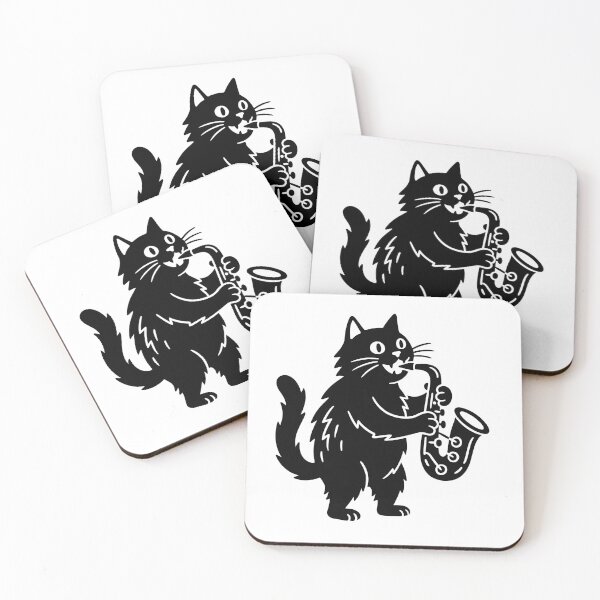 Item preview, Sax Cat designed and sold by Visual-Elixir.