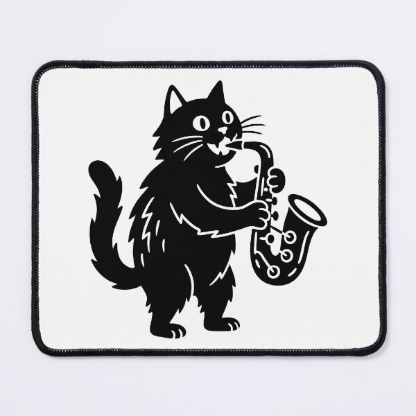 Item preview, Sax Cat designed and sold by Visual-Elixir.