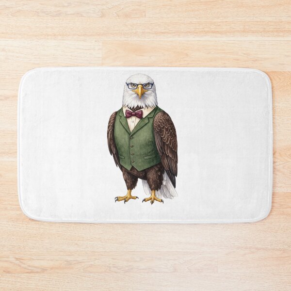 Item preview,  Bald Eagle Professor  designed and sold by Roy & Tiffany.