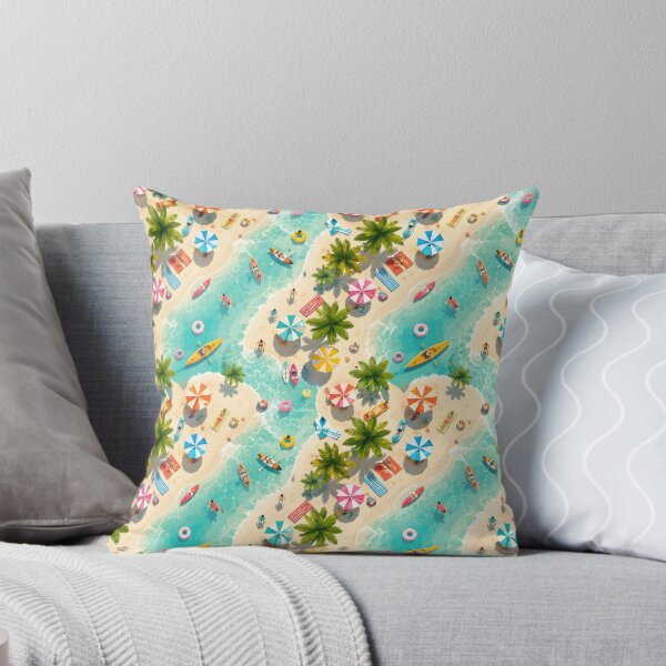 Item preview, Tropical Summer Pool Vacation Pattern designed and sold by DailyVines.