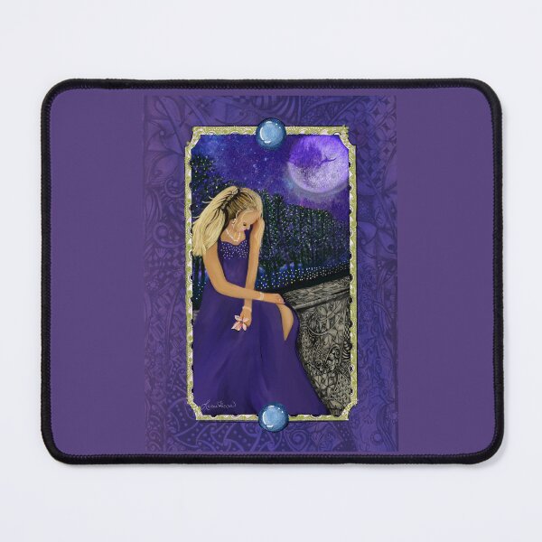 Item preview, Zentangle Moonlit Reverie designed and sold by LorieFossaArt.