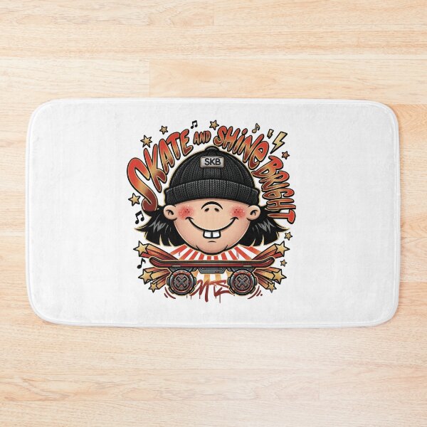 Item preview, Skater Birthday Gift Ideas - Cool Skate and Shine Bright Art designed and sold by DrawHandArt.