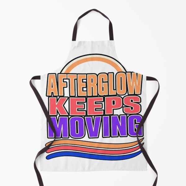 Item preview, Afterglow Keeps Moving Sunset Quote designed and sold by aihrgdesign.