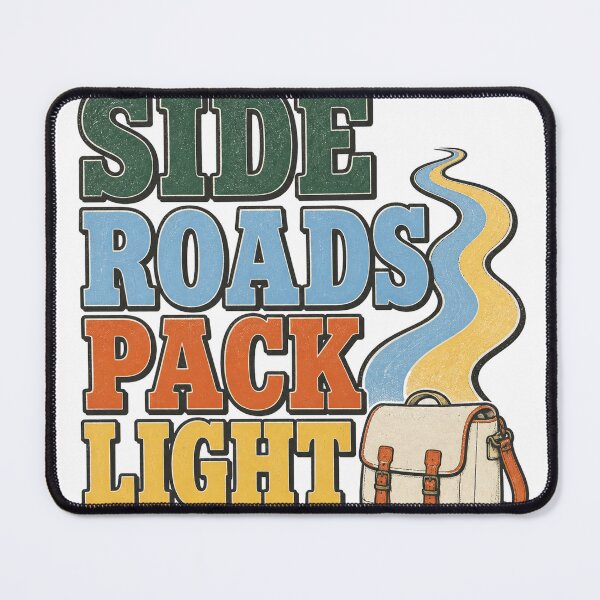 Item preview, Side Roads Pack Light Travel designed and sold by aihrgdesign.