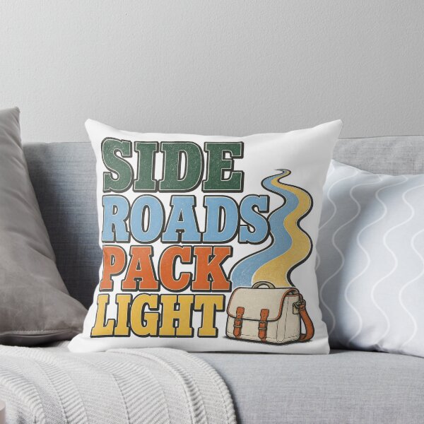 Item preview, Side Roads Pack Light Travel designed and sold by aihrgdesign.