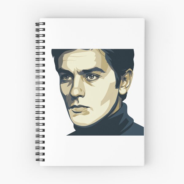 Item preview, Alain Delon Portrait designed and sold by tigrootiger.