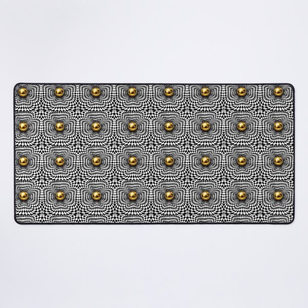 Item preview, Golden Sphere Hypnotic Optical Illusion Art designed and sold by Ink-verse-.