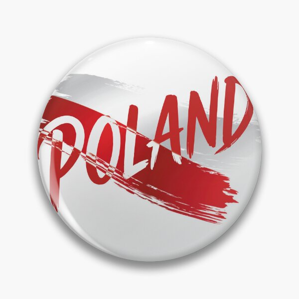Item preview, Poland Flag Typography Design designed and sold by Pencil & Pixel.