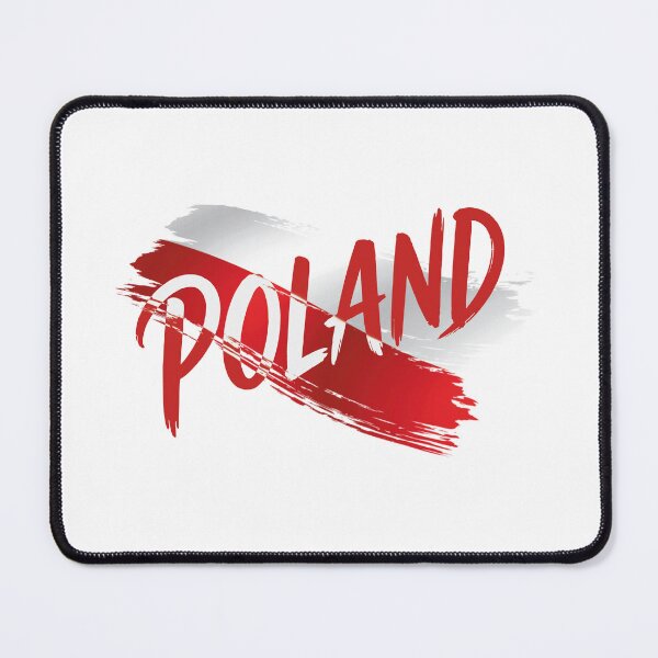 Item preview, Poland Flag Typography Design designed and sold by Pencil & Pixel.