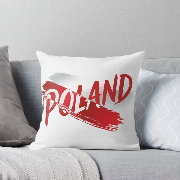 Item preview, Poland Flag Typography Design designed and sold by Pencil & Pixel.