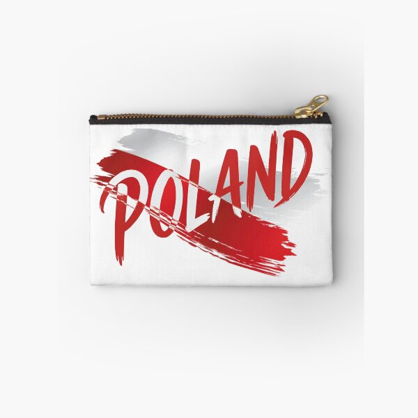 Item preview, Poland Flag Typography Design designed and sold by Pencil & Pixel.