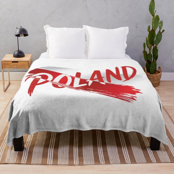 Item preview, Poland Flag Typography Design designed and sold by Pencil & Pixel.