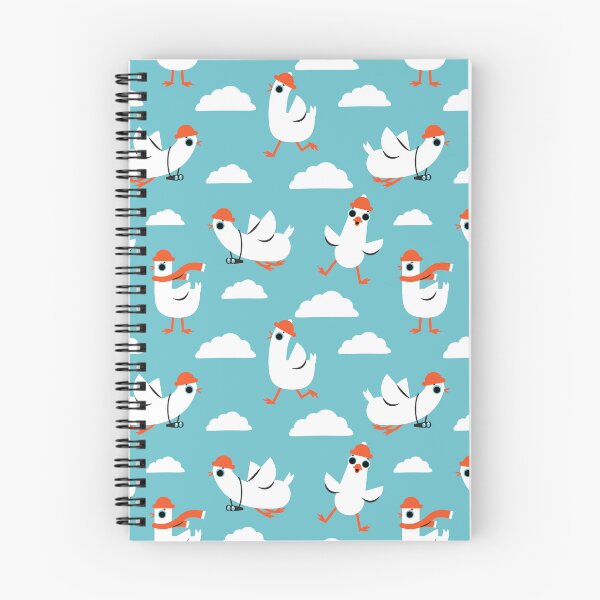 Item preview, funny seagulls, happy goose designed and sold by GennyBunny.