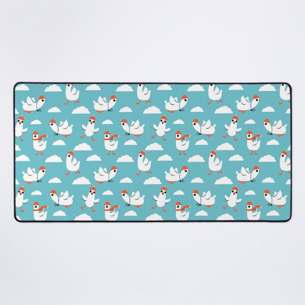 Item preview, funny seagulls, happy goose designed and sold by GennyBunny.