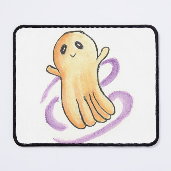 Item preview, Cute Halloween Ghost - Watercolor Spooky Art Hand Painted designed and sold by SugarMoonDrop.