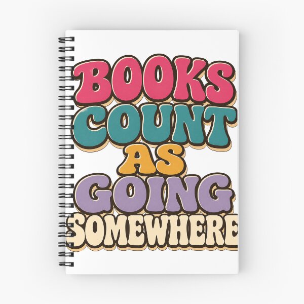Item preview, Books Count As Going Somewhere designed and sold by aihrgdesign.