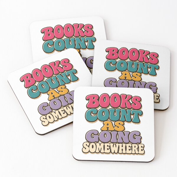 Item preview, Books Count As Going Somewhere designed and sold by aihrgdesign.
