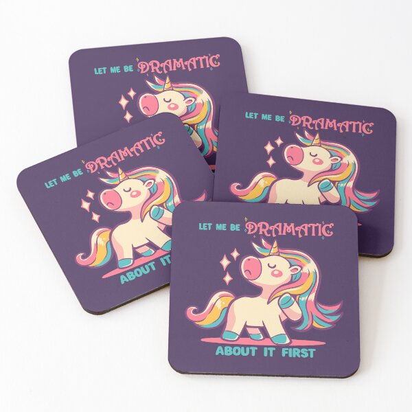 Item preview, Let me be Dramatic Unicorn designed and sold by TechraNova.