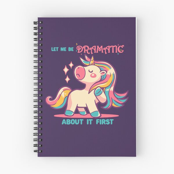Item preview, Let me be Dramatic Unicorn designed and sold by TechraNova.