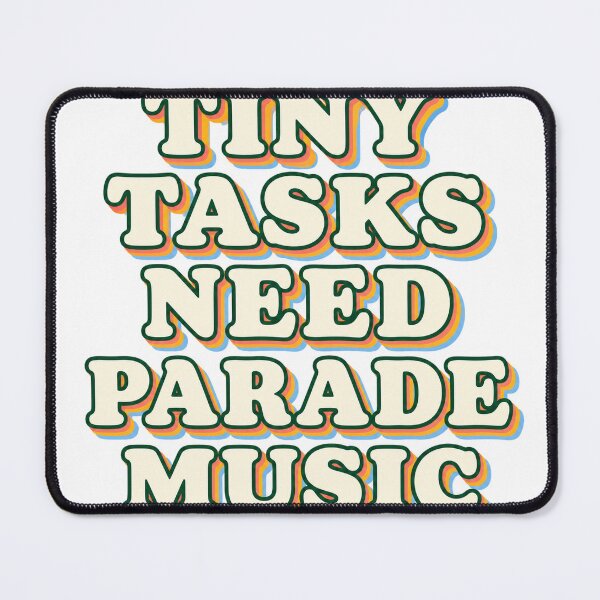 Item preview, Tiny Tasks Need Parade Music designed and sold by aihrgdesign.
