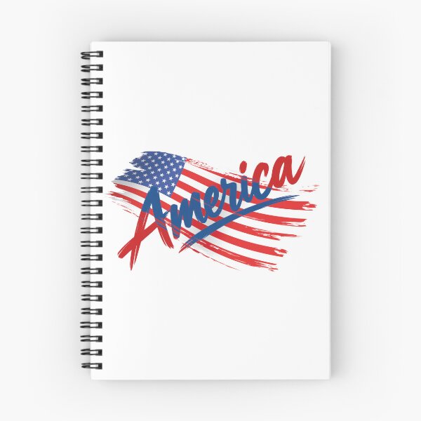 Item preview, America Flag Typography Design designed and sold by Pencil & Pixel.