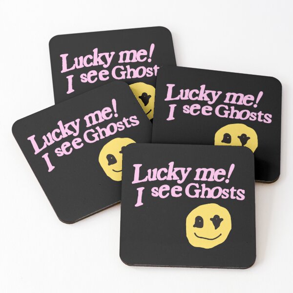 Item preview, kanye west lucky me i see ghosts   designed and sold by BluetApparelCA.