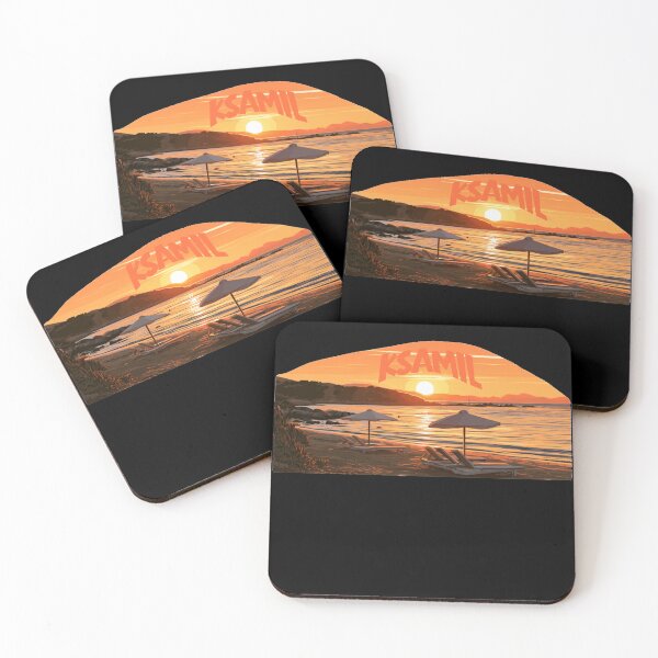 Artikelvorschau, Sonnenuntergang in Ksamil, Albanien entworfen und verkauft von DRABaBdesign.