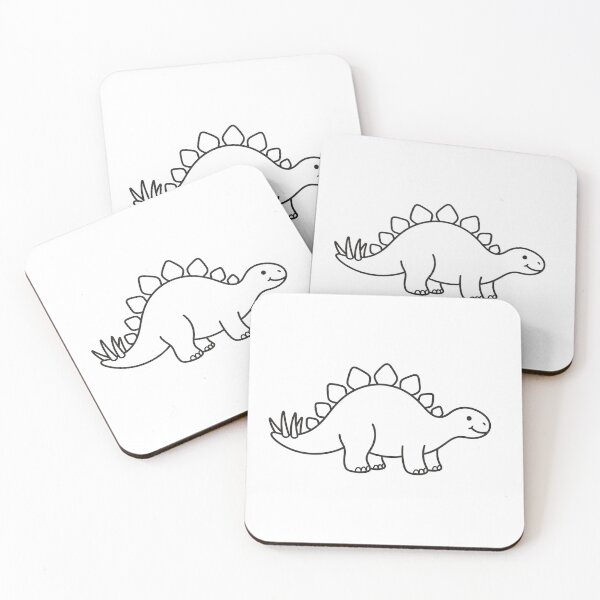 Item preview, Stegosaurus dinosaur designed and sold by HeyLittleMe.