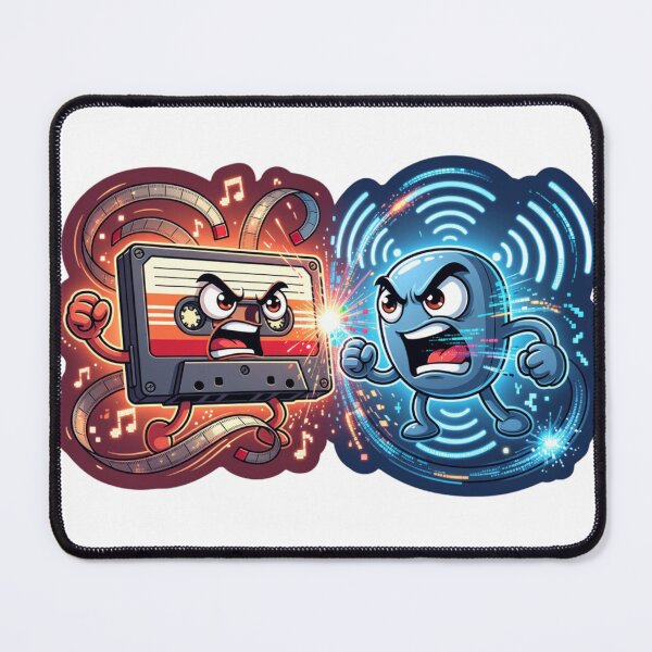 Item preview, Cassette vs Wireless designed and sold by Imaginarium of Chaos falcon88 .