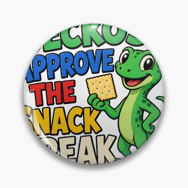 Item preview, Geckos Approve The Snack Break designed and sold by aihrgdesign.