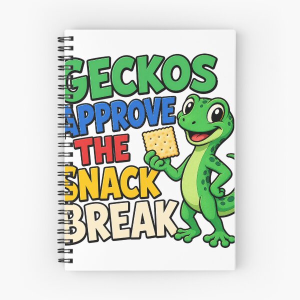 Item preview, Geckos Approve The Snack Break designed and sold by aihrgdesign.