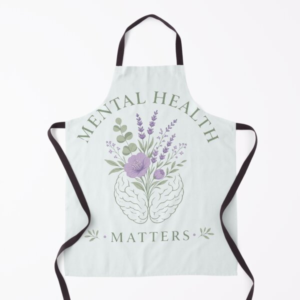 Item preview, Mental Health Matters – Awareness Quote – Simple Bold Typography – Self-Care & Advocacy Design designed and sold by bobscraze.