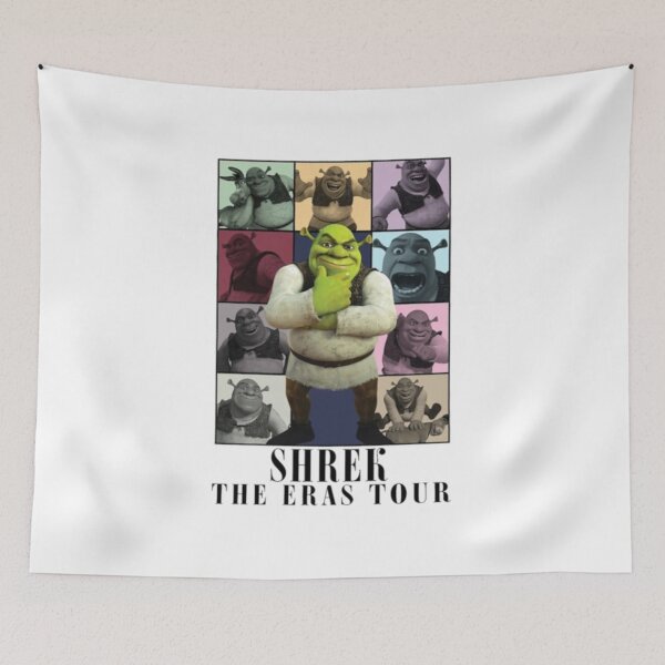 Item preview, Shrek The Eras Tour Funny Swamped Shrek Vintage Cartoon designed and sold by jacqueliSne.