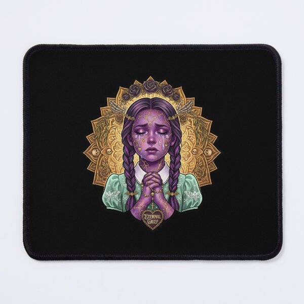 Item preview, Gothic Birthday Gift For Her Eternal Grief Sad Girl Sister designed and sold by DrawHandArt.