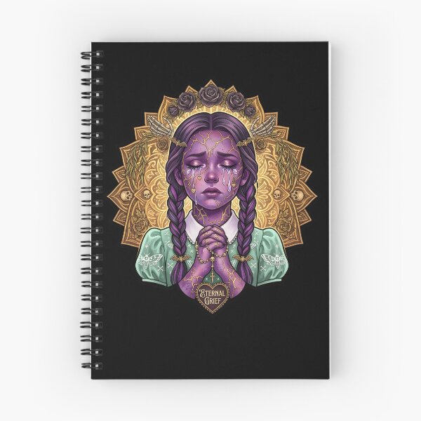 Item preview, Gothic Birthday Gift For Her Eternal Grief Sad Girl Sister  designed and sold by DrawHandArt.