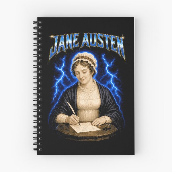 Item preview, Funny Jane Austen Regency Literature Metal Music Books Humor designed and sold by JackCurtis1991.