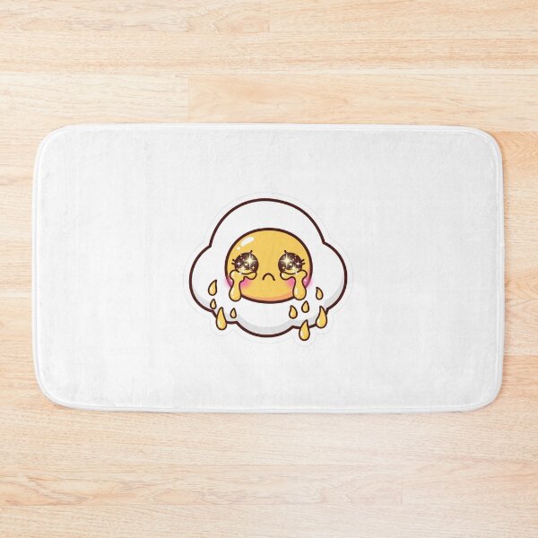 Item preview, Crying Fried Egg - Sad Kawaii Breakfast designed and sold by FBA.