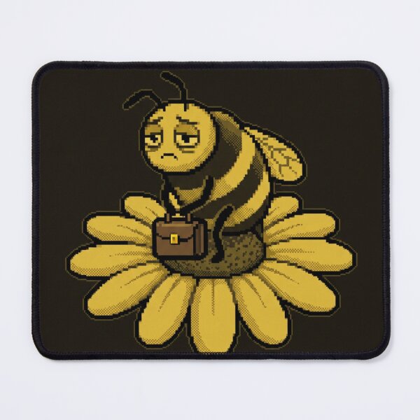 Item preview, Hustler Bee – Overworked Pixel Art Funny designed and sold by Arobinoz.