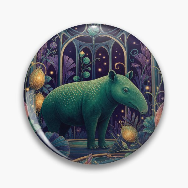 Item preview, Viridian Tapir Star Conservatory designed and sold by aihrgdesign.