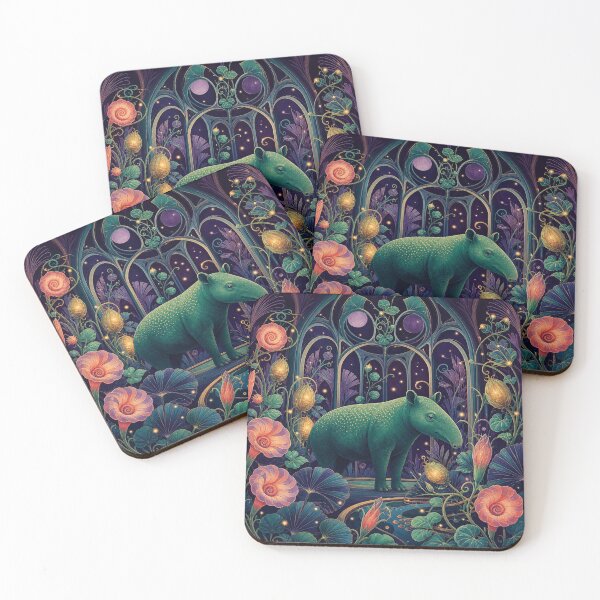 Item preview, Viridian Tapir Star Conservatory designed and sold by aihrgdesign.