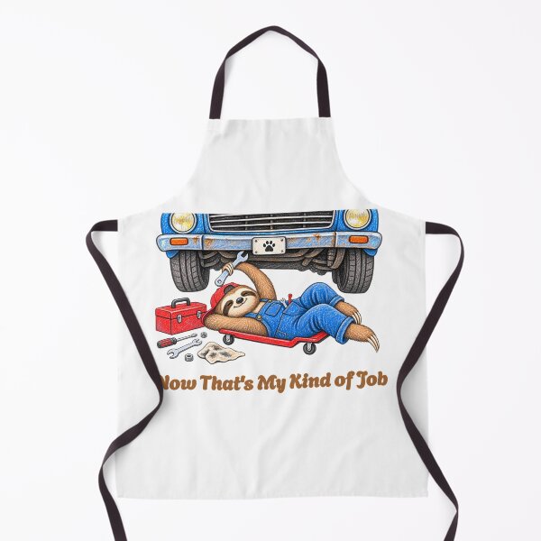 Item preview, Now That’s My Kind of Job Sloth Mechanic – Funny Car Repair Design designed and sold by Buli89.