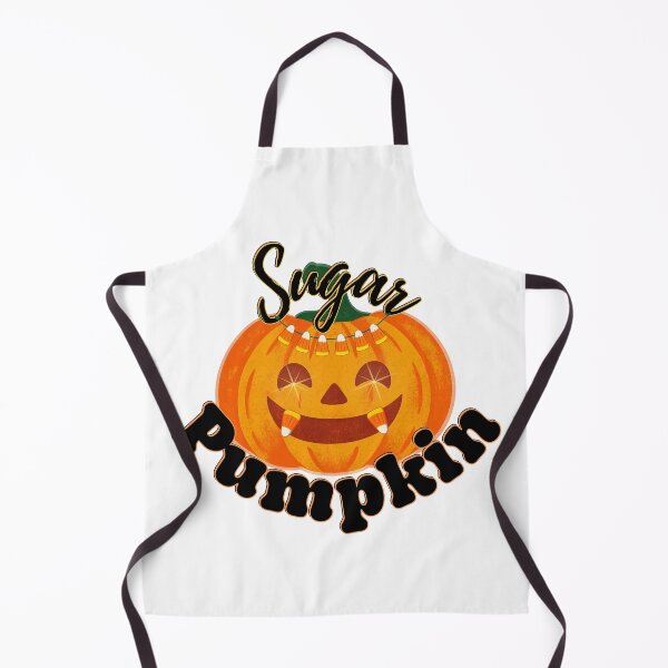 Item preview, Sugar Pumpkin - Retro Vintage Halloween Jack O Lantern | Dark Ink Edition designed and sold by SunandShade.