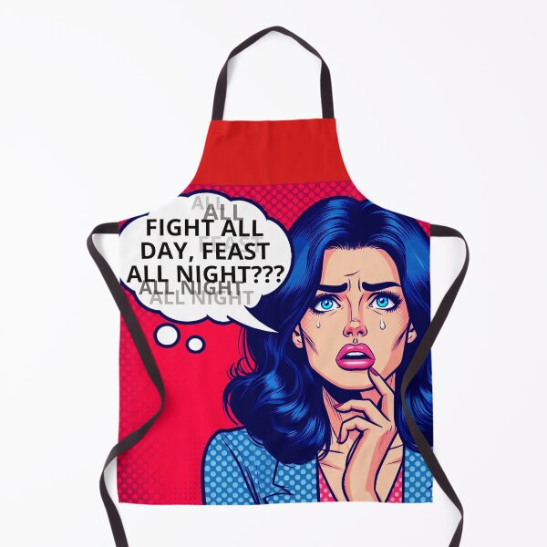 Item preview, Pop-Art Parody Fight Feast designed and sold by C ON V E RS A T I O N~PE A C E ™.